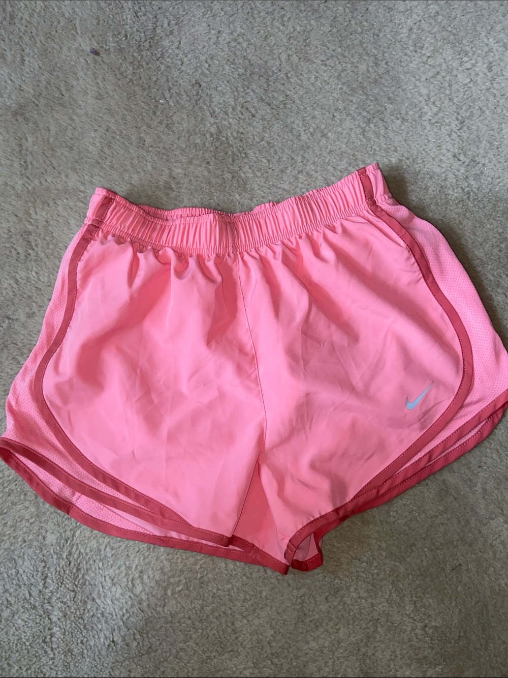 Nike Women's Pink Athletic Running Shorts